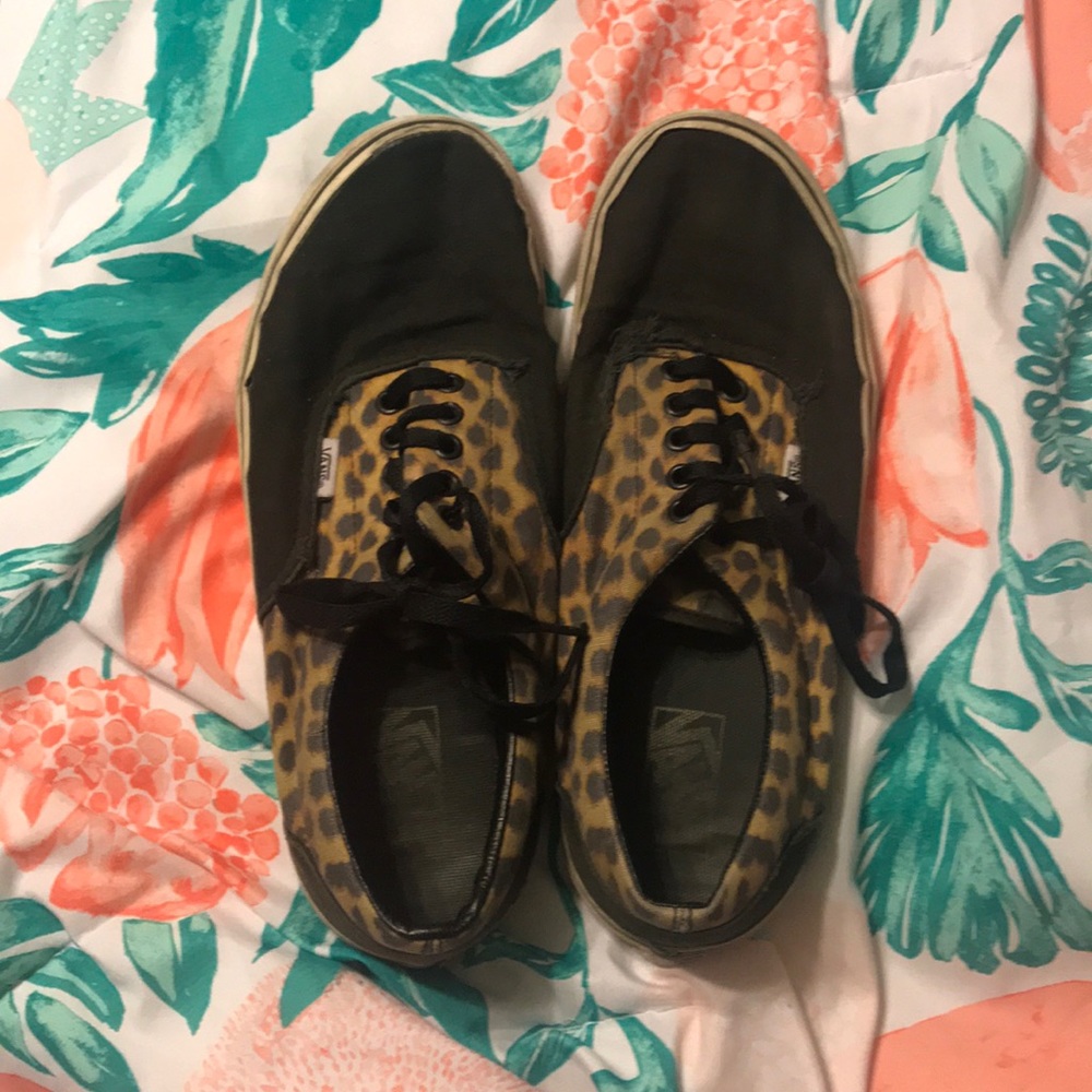 Leopard Print Vans